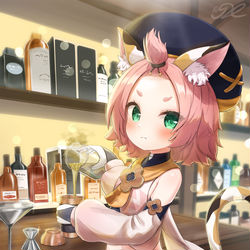 This is a pixiv picture whose title is 原神Project ディオナ.