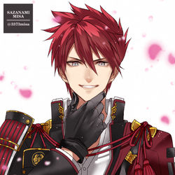 This is a pixiv picture whose title is 祝・大包平4周年.