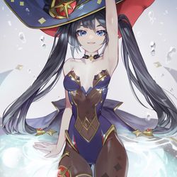This is a pixiv picture whose title is モナ.