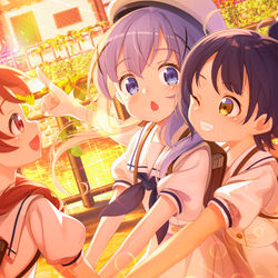 This is a pixiv picture whose title is なかよしチマメ隊.