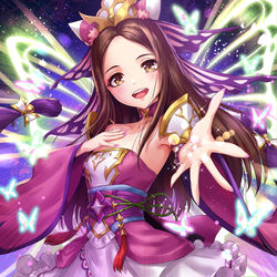 This is a pixiv picture whose title is 『OVERHIT』イリス.