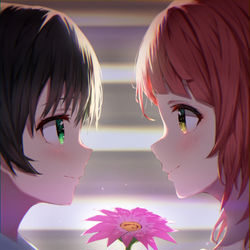 This is a pixiv picture whose title is 変わらぬ想い.