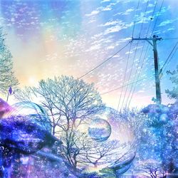 This is a pixiv picture whose title is 雪の朝.