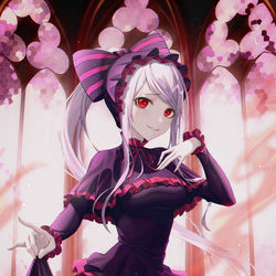 This is a pixiv picture whose title is Shalltear.
