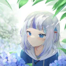 This is a pixiv picture whose title is gura.