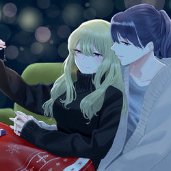 This is a pixiv picture whose title is MerryChristmas.