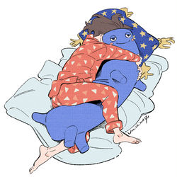 This is a pixiv picture whose title is 布団と仲良しｶﾞｰﾙｽﾞｾｯﾄ.