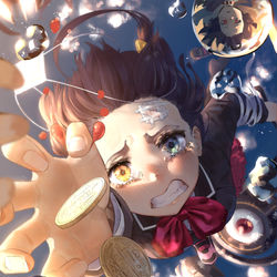 This is a pixiv picture whose title is 小鳥遊六花.