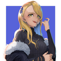 This is a pixiv picture whose title is 私服のヴリトラさん.