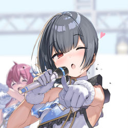 This is a pixiv picture whose title is 杜野凛世.
