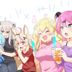 This is a pixiv picture whose title is 先輩のライブお楽しみに！！.