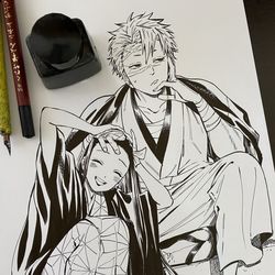This is a pixiv picture whose title is 懐かれた風柱.