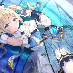 This is a pixiv picture whose title is 水.