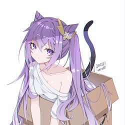 This is a pixiv picture whose title is Keqing.