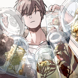 This is a pixiv picture whose title is 集めたもの.