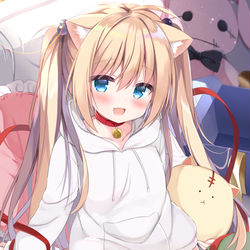 This is a pixiv picture whose title is ひざ枕する？.
