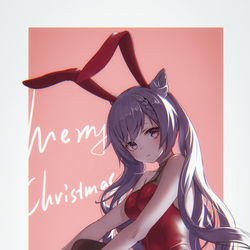 This is a pixiv picture whose title is 感谢啊晴提前送来的圣诞祝福.