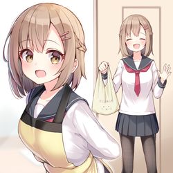 This is a pixiv picture whose title is こんな幼馴染がいてほしい７.