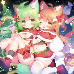 This is a pixiv picture whose title is メリークリスマス♡.