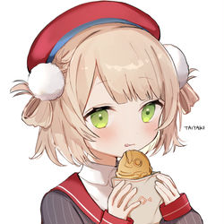 This is a pixiv picture whose title is 🌂.