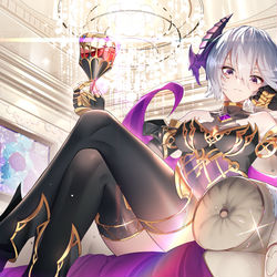 This is a pixiv picture whose title is 龙娘~.