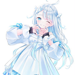 This is a pixiv picture whose title is 天使うと.