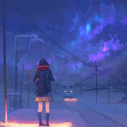 This is a pixiv picture whose title is Shine (Study).