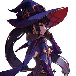 This is a pixiv picture whose title is Mona.