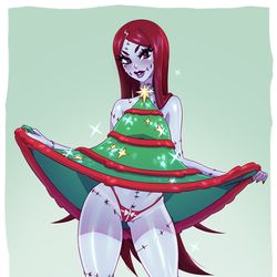 This is a pixiv picture whose title is Sally Xmas tree.