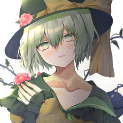 This is a pixiv picture whose title is 古明地.