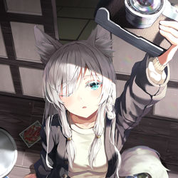 This is a pixiv picture whose title is キツネ.