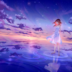 This is a pixiv picture whose title is ねがい.