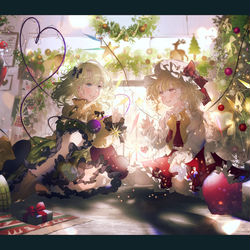 This is a pixiv picture whose title is Merry Christmas♡.