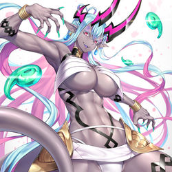 This is a pixiv picture whose title is 伊吹.