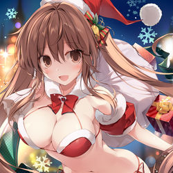 This is a pixiv picture whose title is 街にサンタがやって来た♪.