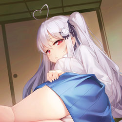 This is a pixiv picture whose title is お姉ちゃんみたいなＪＫ澪ちゃん1.
