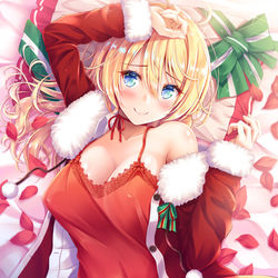 This is a pixiv picture whose title is クリスマスイブのダージリン.
