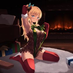 This is a pixiv picture whose title is Merry Christmas🎄🎁.