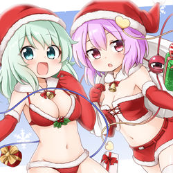 This is a pixiv picture whose title is 古明地クリスマス.