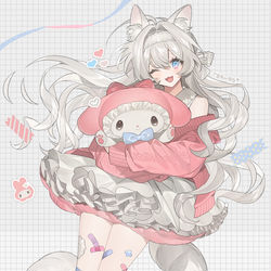 This is a pixiv picture whose title is 無題.