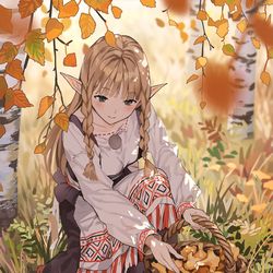 This is a pixiv picture whose title is Autumn.