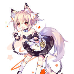 This is a pixiv picture whose title is 番犬ちゃん.