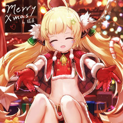 This is a pixiv picture whose title is メリークリスマス♪.
