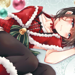This is a pixiv picture whose title is 美少女(♂)×クリスマス2020.
