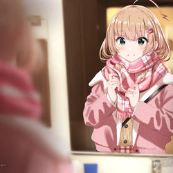 This is a pixiv picture whose title is デートの身支度.