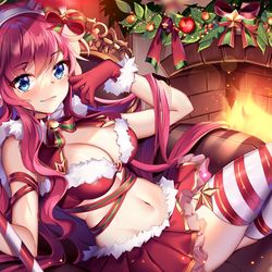 This is a pixiv picture whose title is Merry Christmas.
