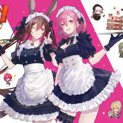 This is a pixiv picture whose title is cafe.