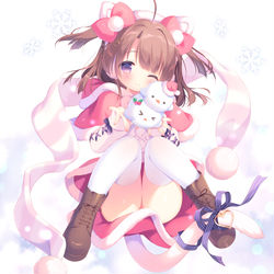 This is a pixiv picture whose title is ひよこちゃんのメリークリスマス.