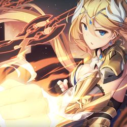 This is a pixiv picture whose title is 「- 不滅のスターアンカー -」.