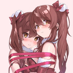 This is a pixiv picture whose title is 大崎姉妹.